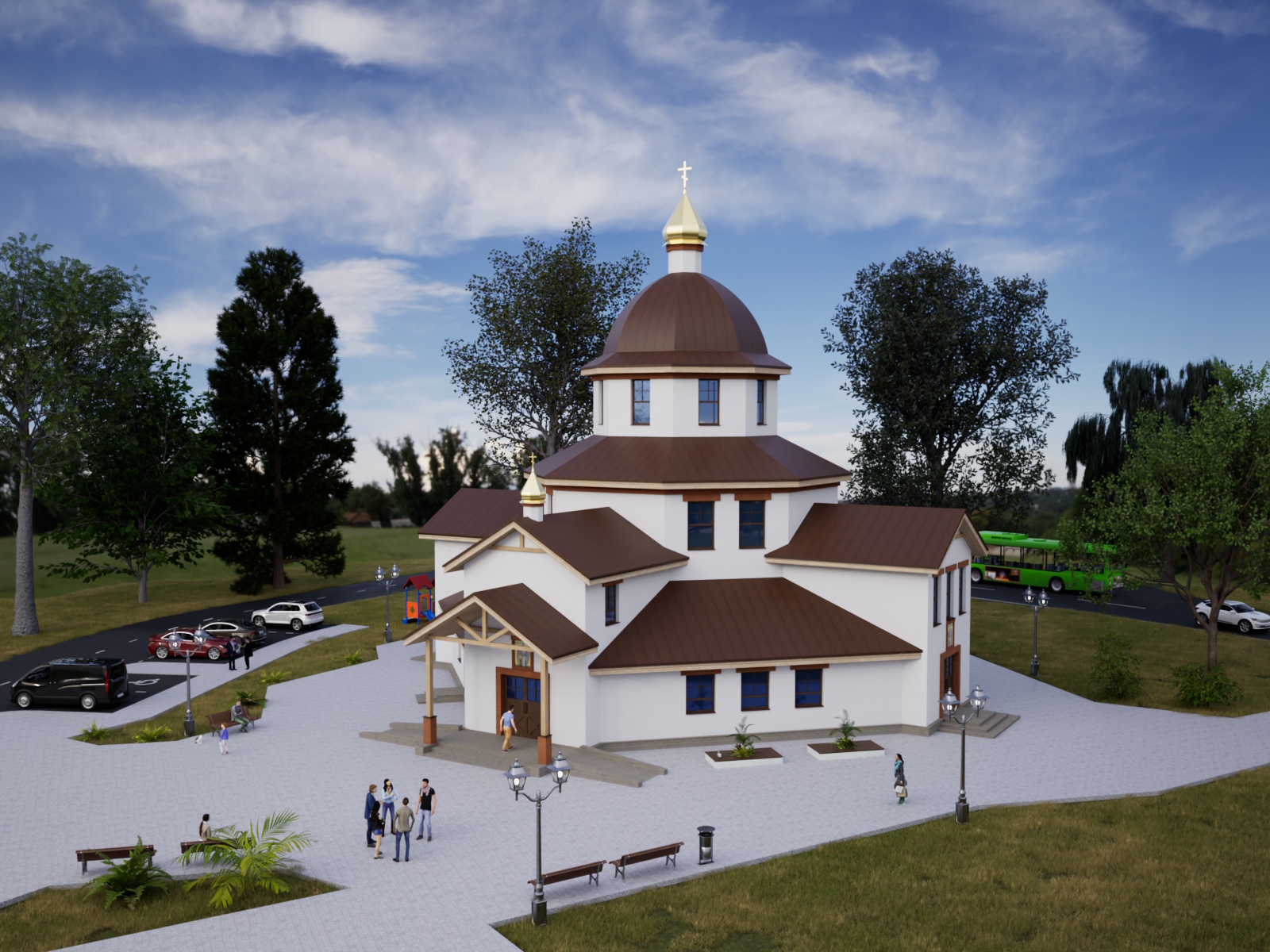 Праект храма свяціцеля Мікалая Цудатворца