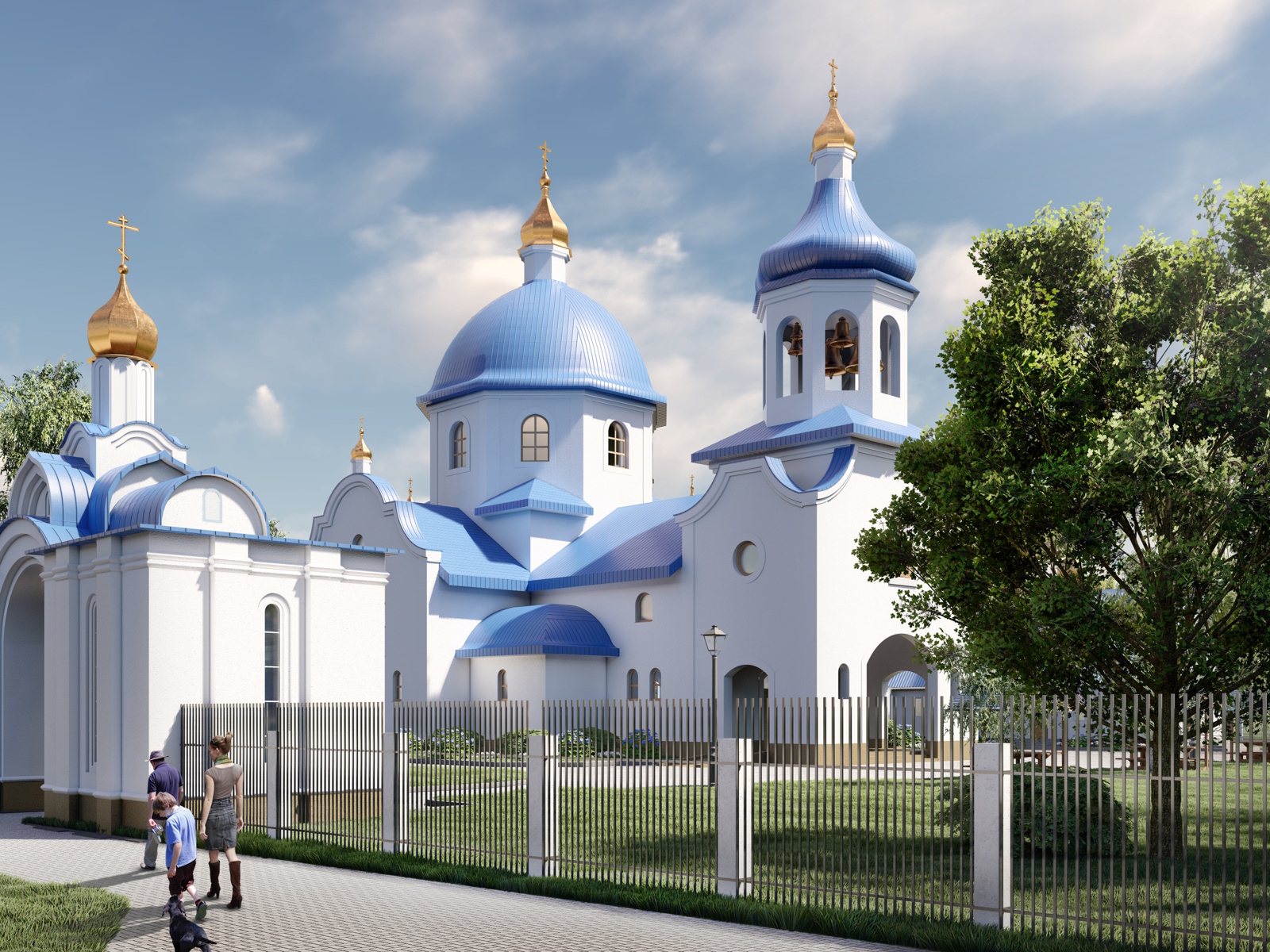 Праект храма дабраверных Пятра і Фяўронні Мурамскіх