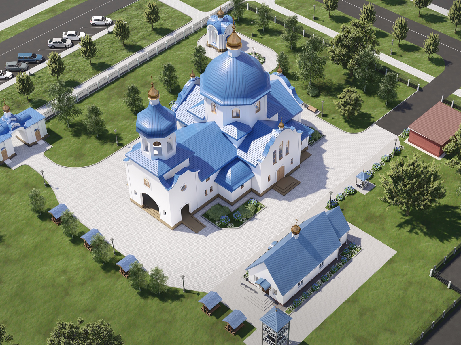 Праект храма дабраверных Пятра і Фяўронні Мурамскіх