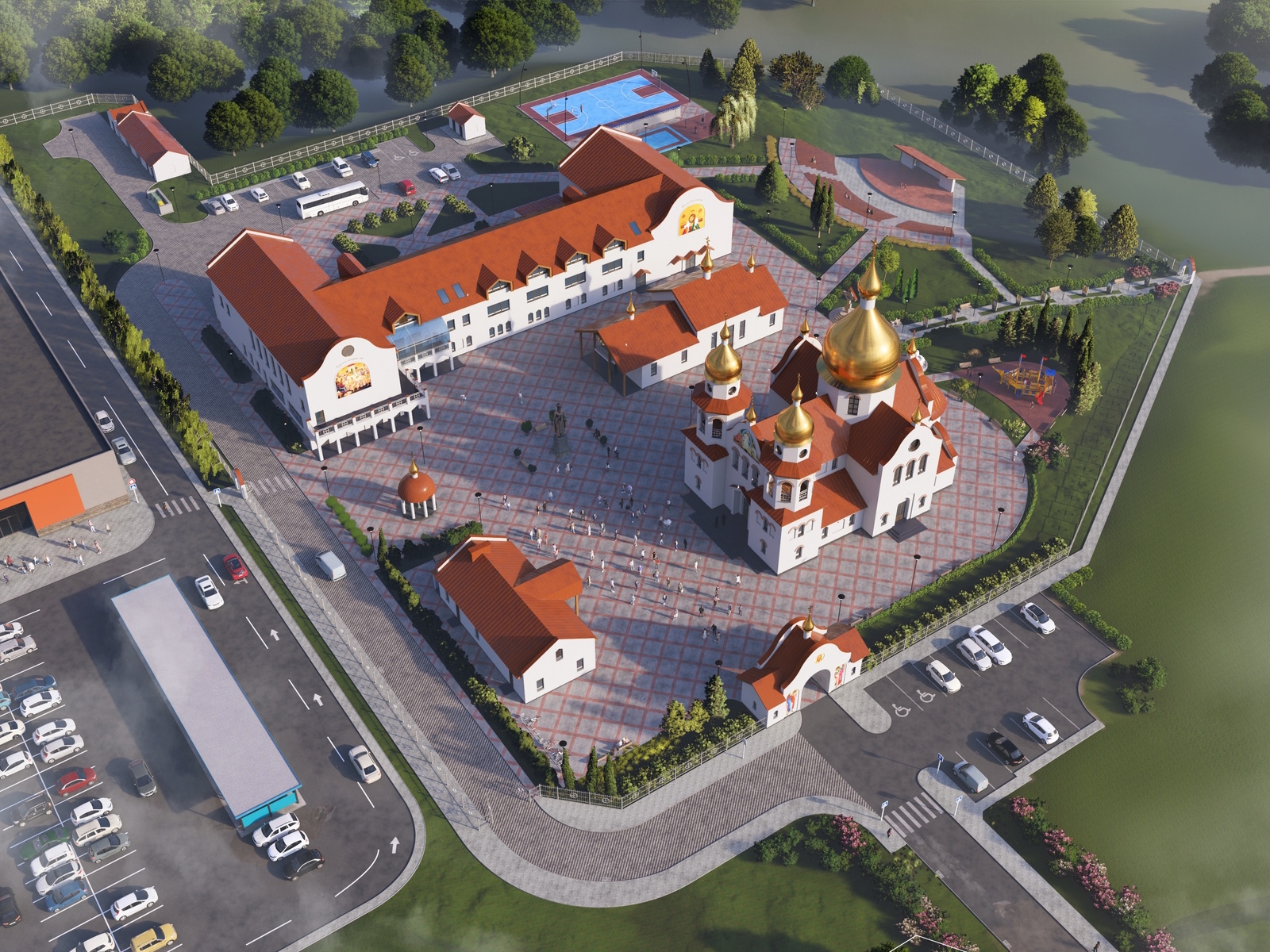 Праект храма велікамучаніцы Анастасіі Аковазбавіцелькі