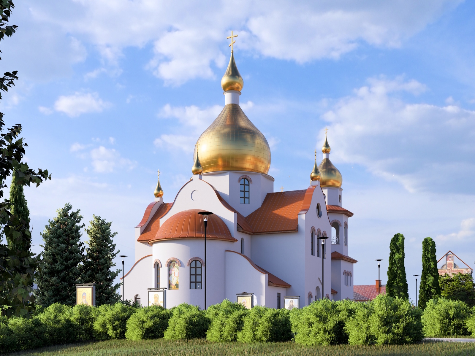 Праект храма велікамучаніцы Анастасіі Аковазбавіцелькі