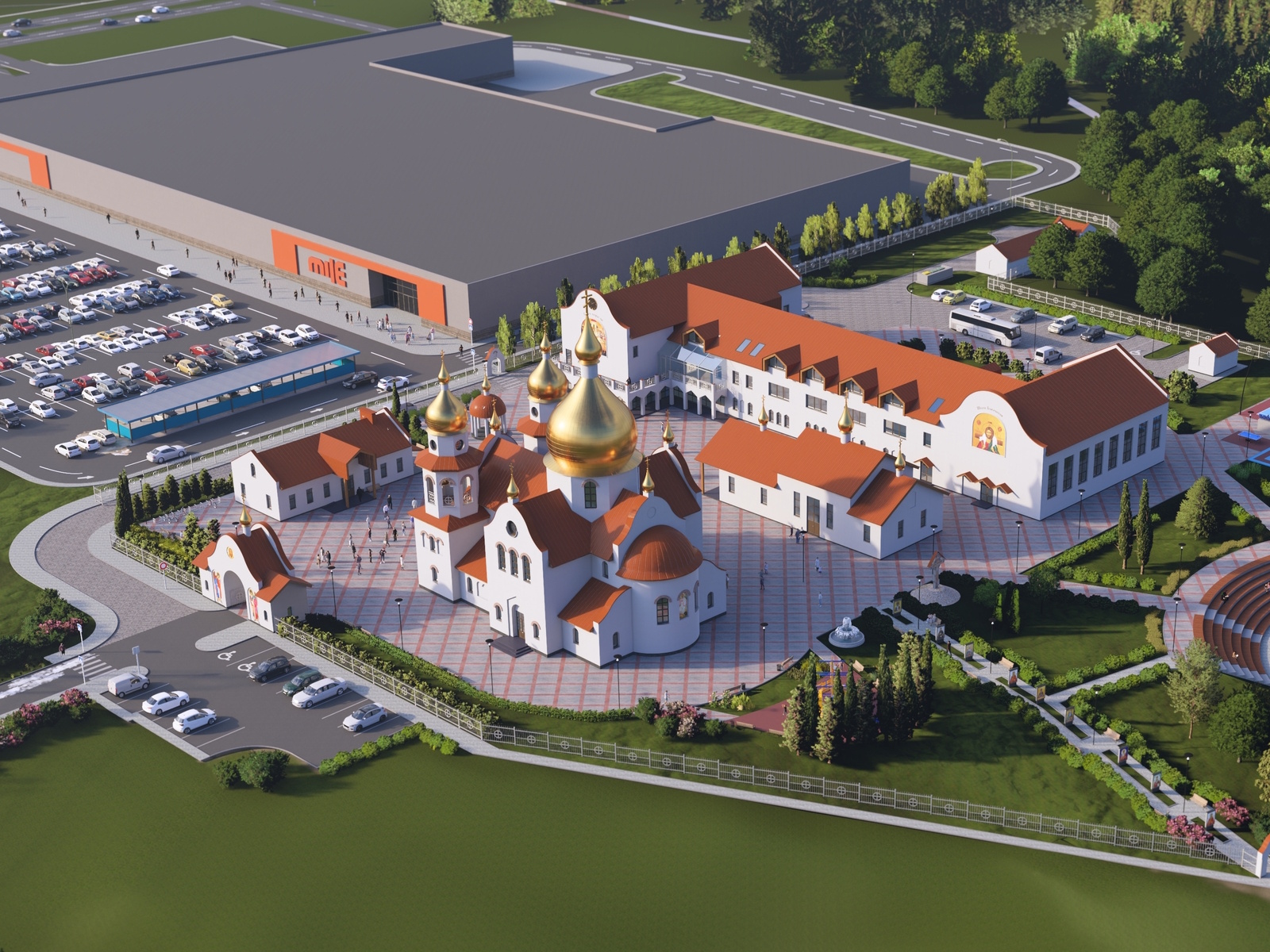 Праект храма велікамучаніцы Анастасіі Аковазбавіцелькі